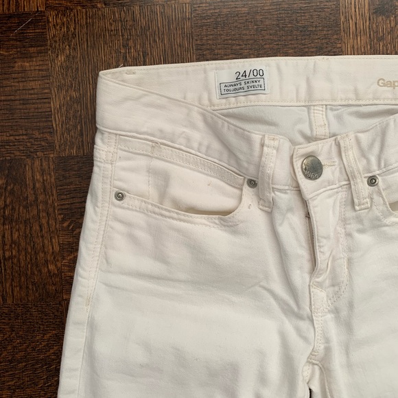 GAP white skinny jeans - Picture 5 of 8